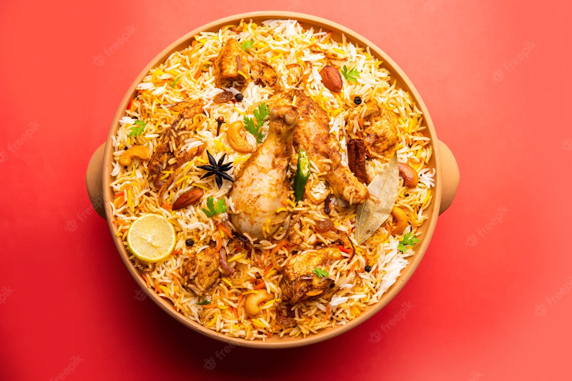 SINGLE CHICKEN DUM BIRYANI