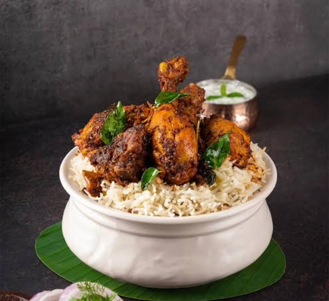 FRY PIECE CHICKEN BIRYANI