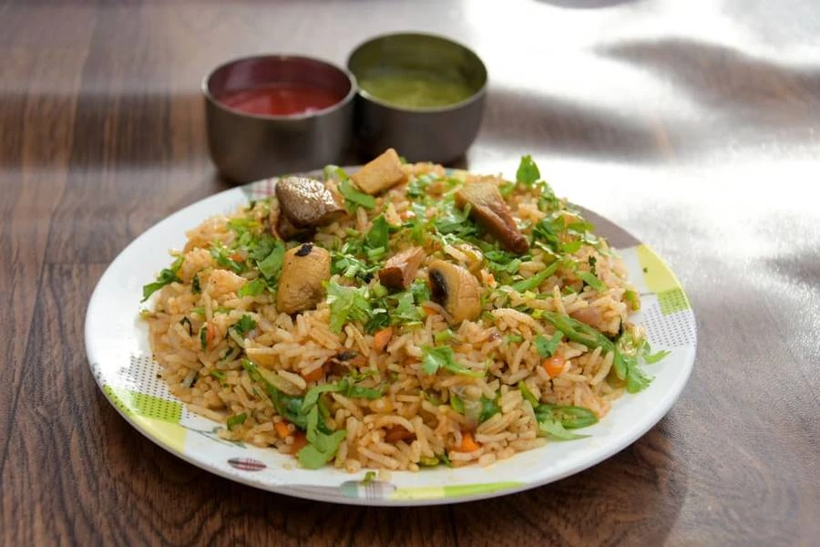 SPL MUSHROOM FRIED RICE