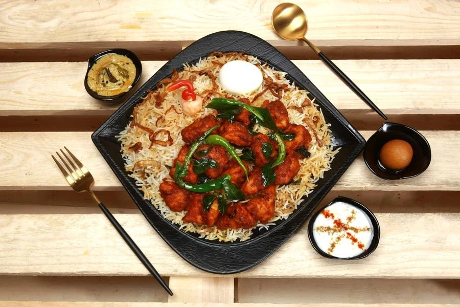CHICKEN 65 BIRYANI