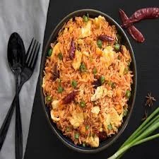 Schezwan fride rice egg