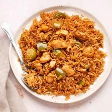 Schezwan fride rice chicken