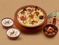 Chicken tikka biryani