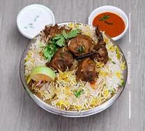 Mutton fry biriyani