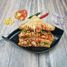 Veg chilly sandwich
