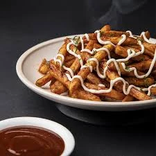 Smoky bbq chilly  fries