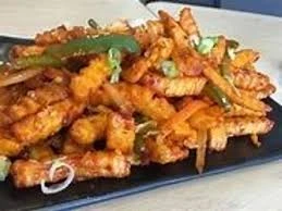 Oriental Schezwan fries