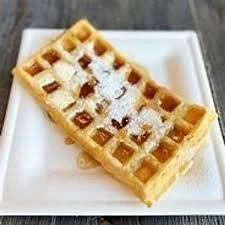 Classic maple butter waffles