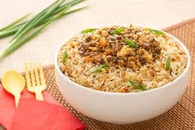 Mushroom basmathi fried rice