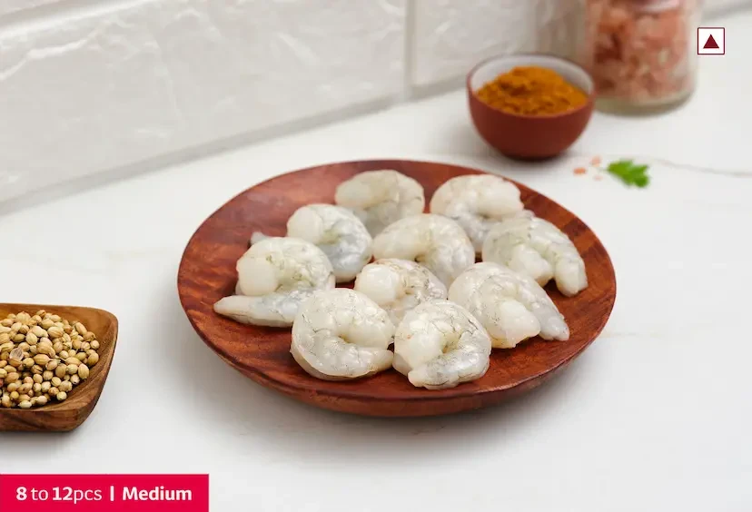 50 Pcs Freshwater Prawns (Big Sized) - Cleaned & Deveined 1KG   ( 500g - 6000g )