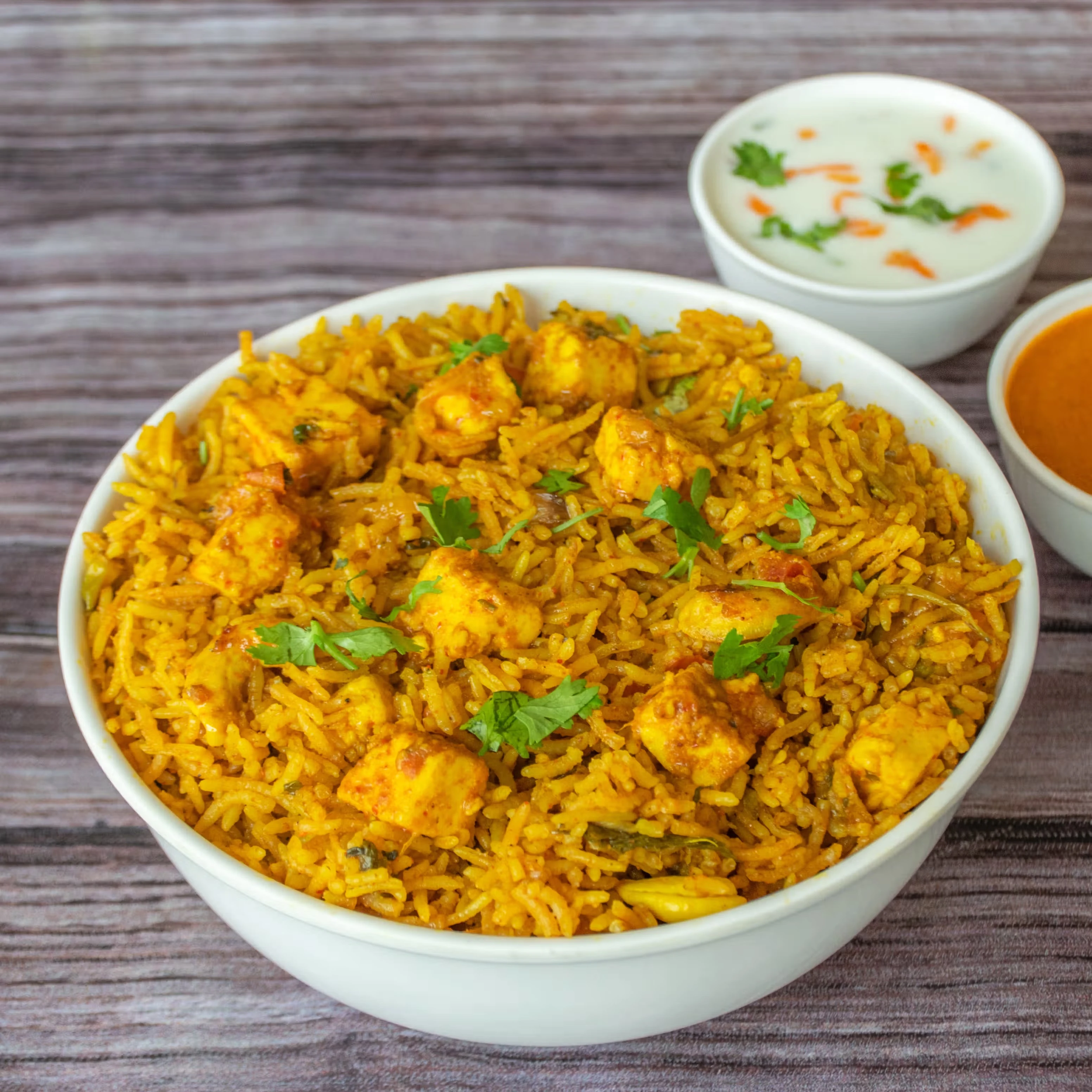 Paneer Chitti Mutyalu biriyani