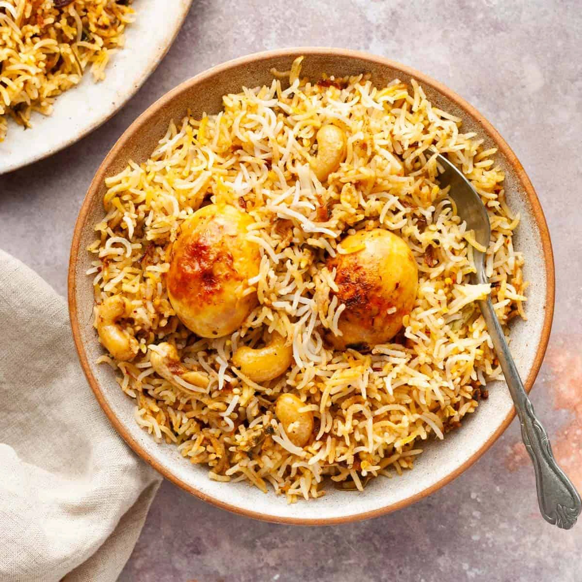SPL EGG BIRYANI