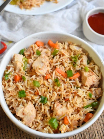 SCHEZWAN CHICKEN FRIED RICE